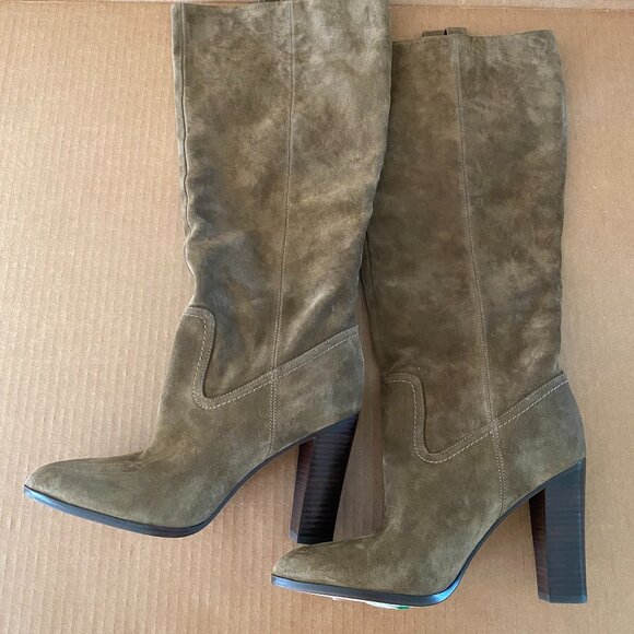 Veronica Beard Vesper Suede Knee-High Boot | US 9.5 - Picture 1 of 9